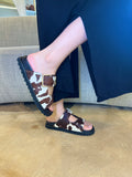 Papete couro animal print Cecconello