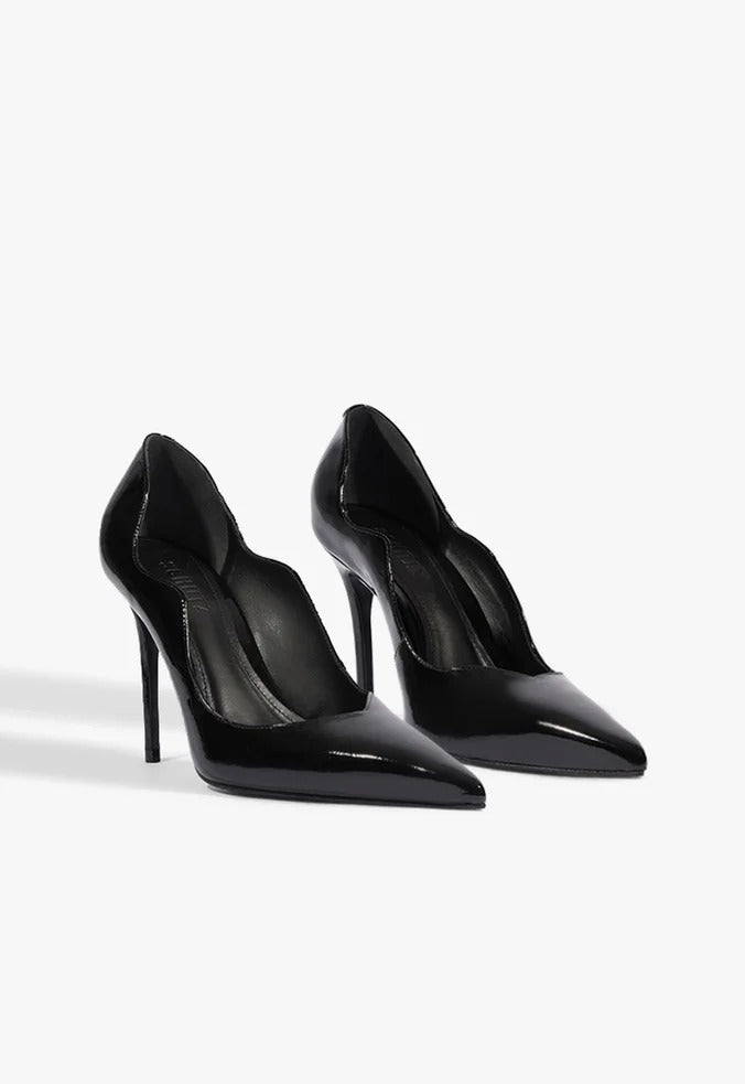 Scarpin Ophelia Couro Preto SCHUTZ