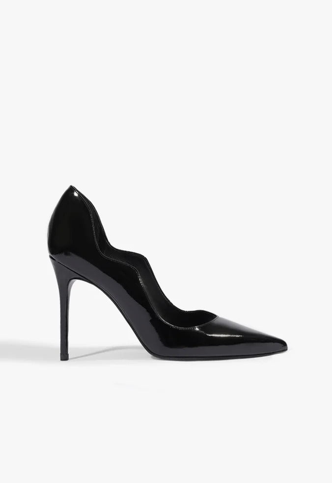 Scarpin Ophelia Couro Preto SCHUTZ