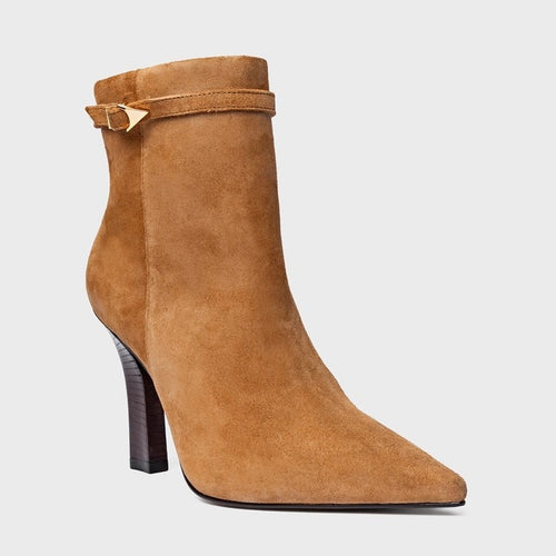 BOTA CANO CURTO SUEDE SALTO ALTO CARRANO 5193955