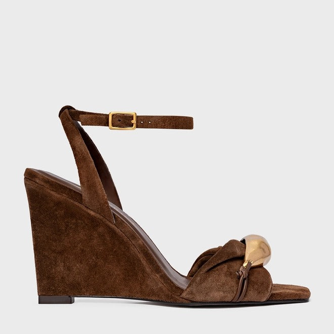 SANDALIA SALTO ANABELA SUEDE CARRANO 5164775