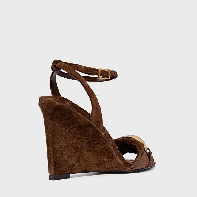 SANDALIA SALTO ANABELA SUEDE CARRANO 5164775