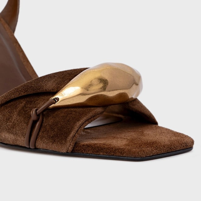 SANDALIA SALTO ANABELA SUEDE CARRANO 5164775