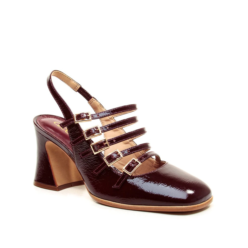 SALTO MEDIO SLINGBACK BORDÔ CECCONELLO 2883001-0002-35