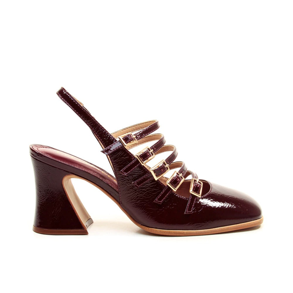 SALTO MEDIO SLINGBACK BORDÔ CECCONELLO 2883001-0002-35
