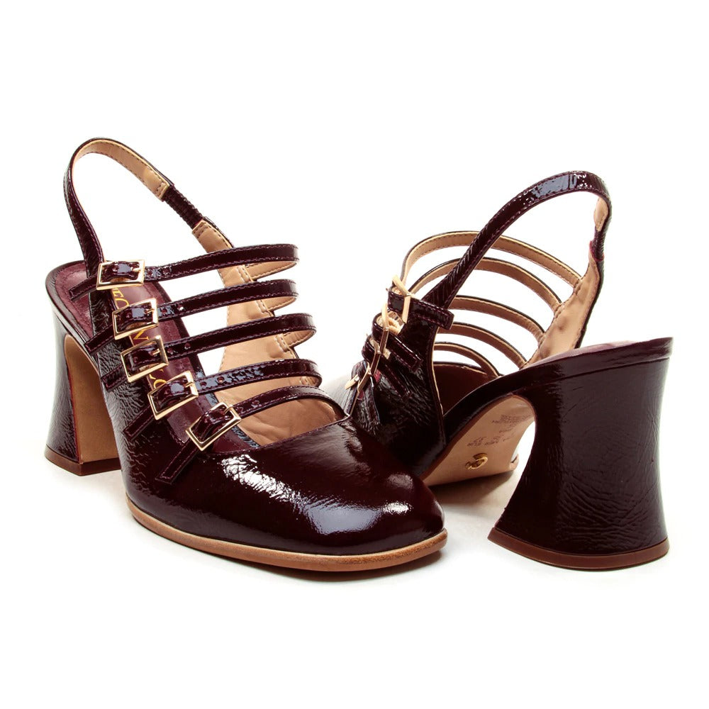 SALTO MEDIO SLINGBACK BORDÔ CECCONELLO 2883001-0002-35